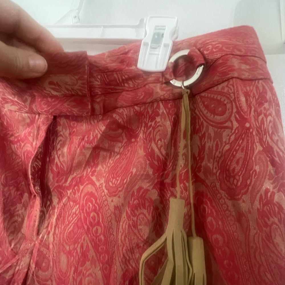 Evan Picone Red Wide Leg Pants / Plus Size XL - Picture 4 of 9